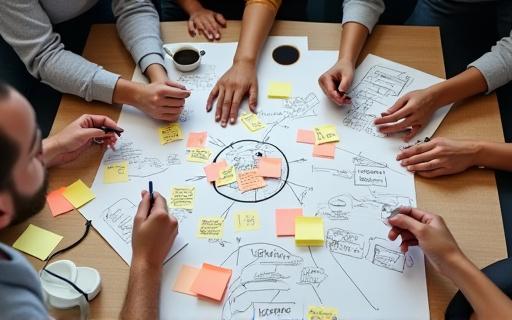 アイデアブレインストーミング